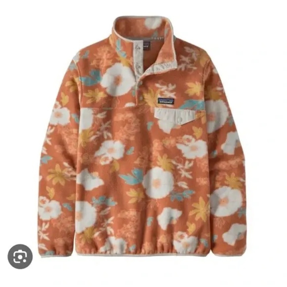 Patagonia Synchilla Snap-T fleece pullover / Power in Peach - Picture 5 of 5